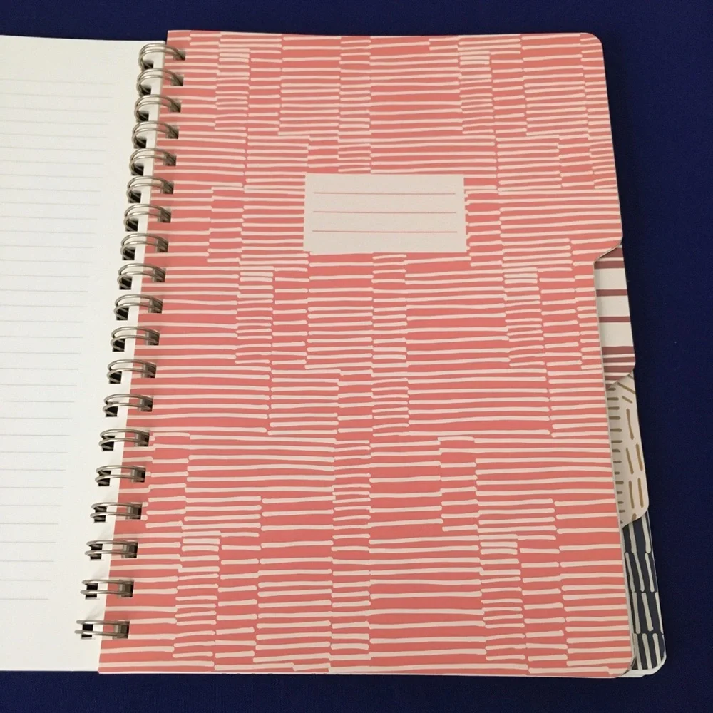 Minimalist Spiral Notebook